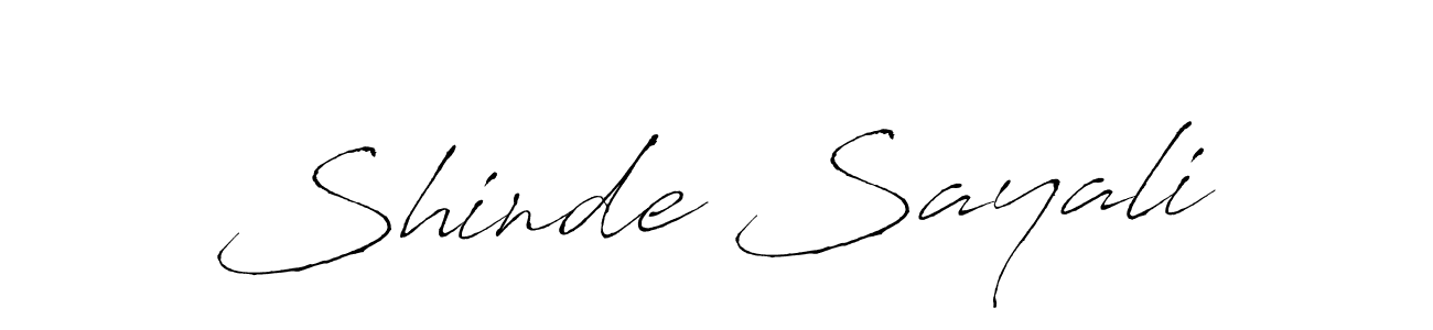 How to make Shinde Sayali signature? Antro_Vectra is a professional autograph style. Create handwritten signature for Shinde Sayali name. Shinde Sayali signature style 6 images and pictures png