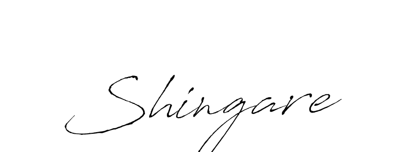 Design your own signature with our free online signature maker. With this signature software, you can create a handwritten (Antro_Vectra) signature for name Shingare. Shingare signature style 6 images and pictures png
