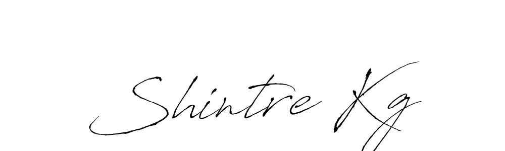 You should practise on your own different ways (Antro_Vectra) to write your name (Shintre Kg) in signature. don't let someone else do it for you. Shintre Kg signature style 6 images and pictures png