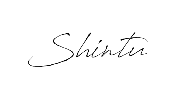 Also we have Shintu name is the best signature style. Create professional handwritten signature collection using Antro_Vectra autograph style. Shintu signature style 6 images and pictures png