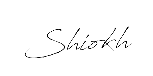 Antro_Vectra is a professional signature style that is perfect for those who want to add a touch of class to their signature. It is also a great choice for those who want to make their signature more unique. Get Shiokh name to fancy signature for free. Shiokh signature style 6 images and pictures png