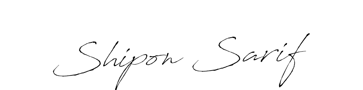 You should practise on your own different ways (Antro_Vectra) to write your name (Shipon Sarif) in signature. don't let someone else do it for you. Shipon Sarif signature style 6 images and pictures png