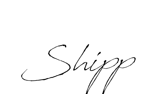 How to make Shipp name signature. Use Antro_Vectra style for creating short signs online. This is the latest handwritten sign. Shipp signature style 6 images and pictures png