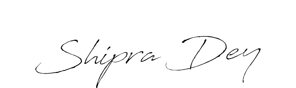 You should practise on your own different ways (Antro_Vectra) to write your name (Shipra Dey) in signature. don't let someone else do it for you. Shipra Dey signature style 6 images and pictures png