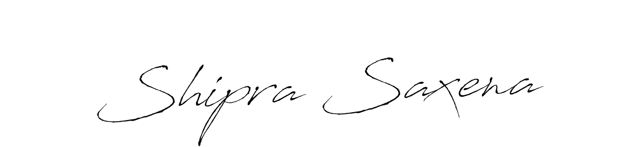 Also we have Shipra Saxena name is the best signature style. Create professional handwritten signature collection using Antro_Vectra autograph style. Shipra Saxena signature style 6 images and pictures png