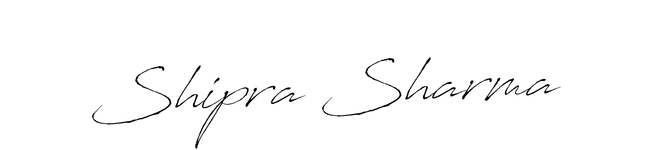 You should practise on your own different ways (Antro_Vectra) to write your name (Shipra Sharma) in signature. don't let someone else do it for you. Shipra Sharma signature style 6 images and pictures png