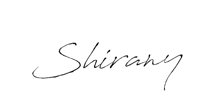 Shirany stylish signature style. Best Handwritten Sign (Antro_Vectra) for my name. Handwritten Signature Collection Ideas for my name Shirany. Shirany signature style 6 images and pictures png