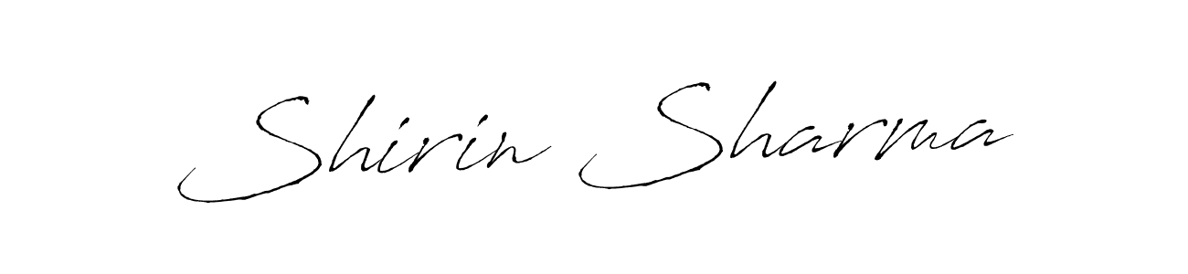 Also we have Shirin Sharma name is the best signature style. Create professional handwritten signature collection using Antro_Vectra autograph style. Shirin Sharma signature style 6 images and pictures png