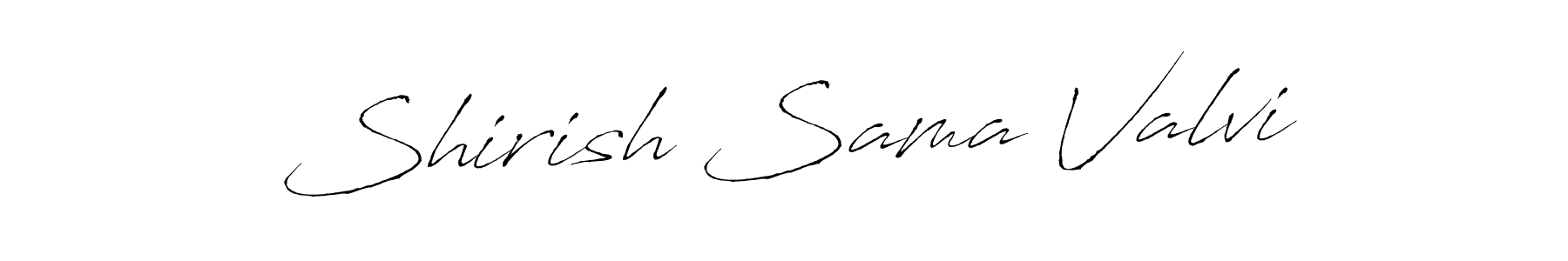 The best way (Antro_Vectra) to make a short signature is to pick only two or three words in your name. The name Shirish Sama Valvi include a total of six letters. For converting this name. Shirish Sama Valvi signature style 6 images and pictures png