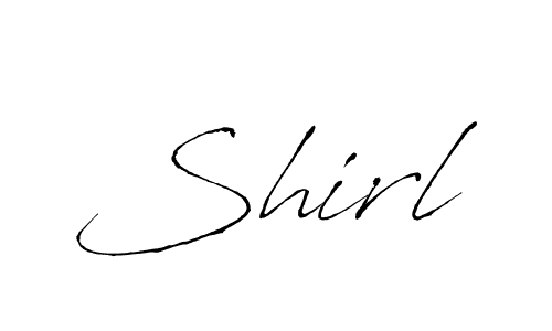 You should practise on your own different ways (Antro_Vectra) to write your name (Shirl) in signature. don't let someone else do it for you. Shirl signature style 6 images and pictures png