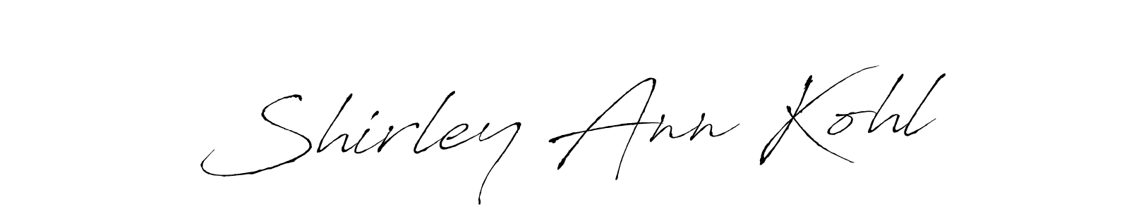 Also You can easily find your signature by using the search form. We will create Shirley Ann Kohl name handwritten signature images for you free of cost using Antro_Vectra sign style. Shirley Ann Kohl signature style 6 images and pictures png