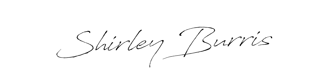 Also we have Shirley Burris name is the best signature style. Create professional handwritten signature collection using Antro_Vectra autograph style. Shirley Burris signature style 6 images and pictures png