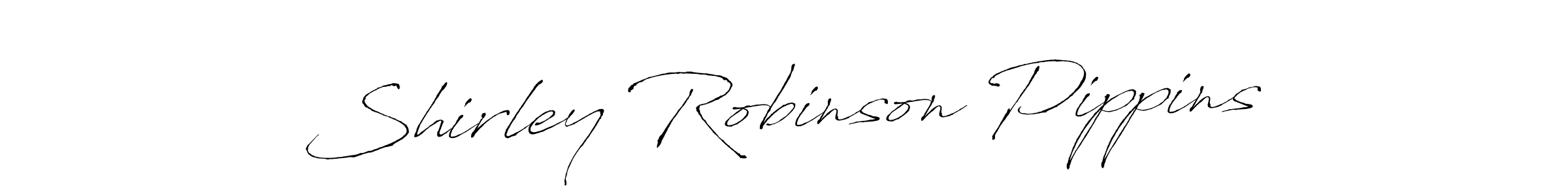 Use a signature maker to create a handwritten signature online. With this signature software, you can design (Antro_Vectra) your own signature for name Shirley Robinson Pippins. Shirley Robinson Pippins signature style 6 images and pictures png