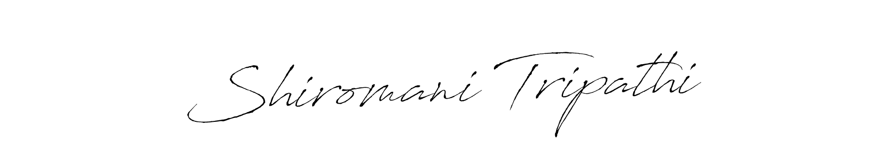 How to make Shiromani Tripathi signature? Antro_Vectra is a professional autograph style. Create handwritten signature for Shiromani Tripathi name. Shiromani Tripathi signature style 6 images and pictures png