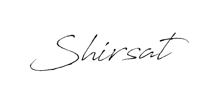 Also we have Shirsat name is the best signature style. Create professional handwritten signature collection using Antro_Vectra autograph style. Shirsat signature style 6 images and pictures png