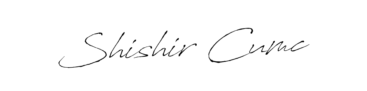 if you are searching for the best signature style for your name Shishir Cumc. so please give up your signature search. here we have designed multiple signature styles  using Antro_Vectra. Shishir Cumc signature style 6 images and pictures png