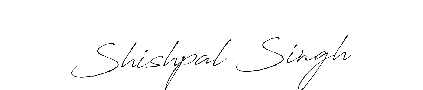 How to make Shishpal Singh signature? Antro_Vectra is a professional autograph style. Create handwritten signature for Shishpal Singh name. Shishpal Singh signature style 6 images and pictures png