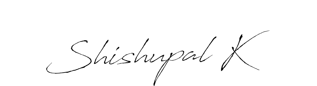 It looks lik you need a new signature style for name Shishupal K. Design unique handwritten (Antro_Vectra) signature with our free signature maker in just a few clicks. Shishupal K signature style 6 images and pictures png