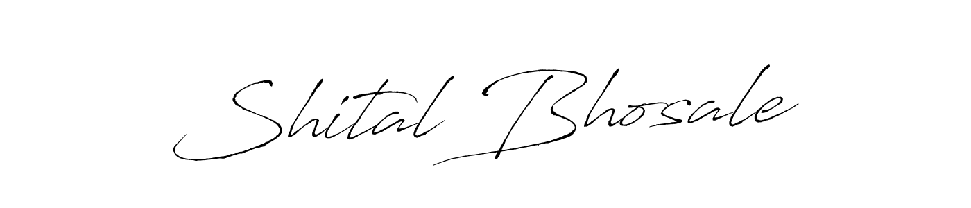 Also we have Shital Bhosale name is the best signature style. Create professional handwritten signature collection using Antro_Vectra autograph style. Shital Bhosale signature style 6 images and pictures png