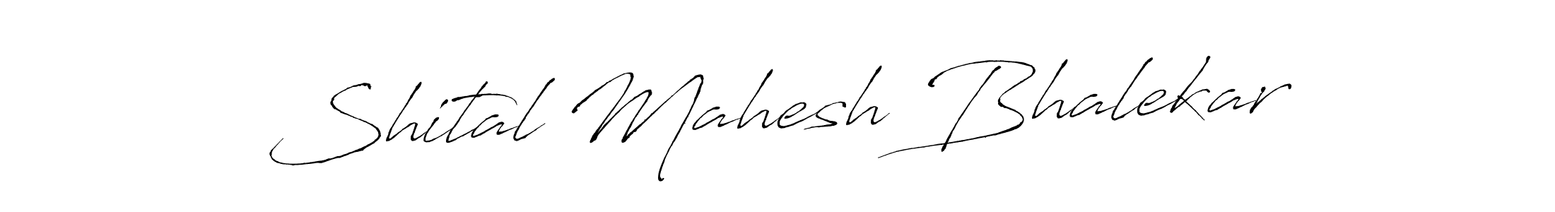 Shital Mahesh Bhalekar stylish signature style. Best Handwritten Sign (Antro_Vectra) for my name. Handwritten Signature Collection Ideas for my name Shital Mahesh Bhalekar. Shital Mahesh Bhalekar signature style 6 images and pictures png