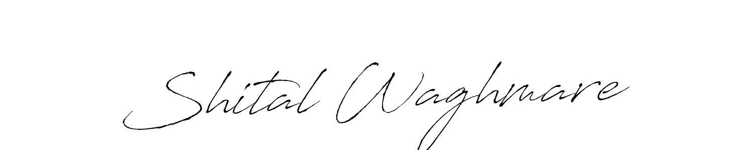 Use a signature maker to create a handwritten signature online. With this signature software, you can design (Antro_Vectra) your own signature for name Shital Waghmare. Shital Waghmare signature style 6 images and pictures png