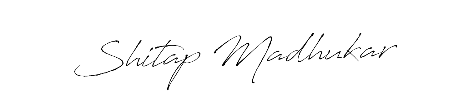 Antro_Vectra is a professional signature style that is perfect for those who want to add a touch of class to their signature. It is also a great choice for those who want to make their signature more unique. Get Shitap Madhukar name to fancy signature for free. Shitap Madhukar signature style 6 images and pictures png