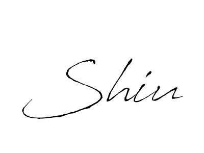 How to make Shiu signature? Antro_Vectra is a professional autograph style. Create handwritten signature for Shiu name. Shiu signature style 6 images and pictures png