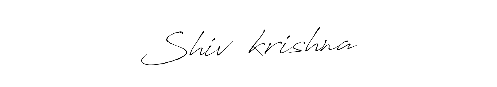 Make a beautiful signature design for name Shiv❤️krishna. Use this online signature maker to create a handwritten signature for free. Shiv❤️krishna signature style 6 images and pictures png