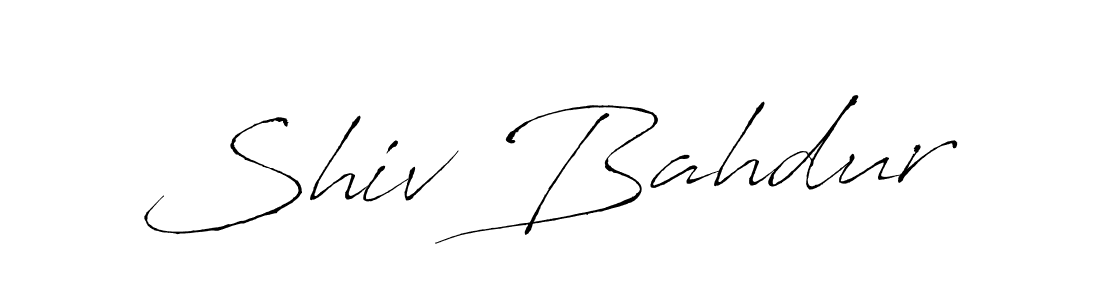 Use a signature maker to create a handwritten signature online. With this signature software, you can design (Antro_Vectra) your own signature for name Shiv Bahdur. Shiv Bahdur signature style 6 images and pictures png