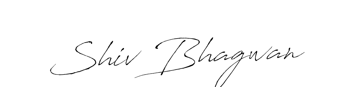 How to make Shiv Bhagwan name signature. Use Antro_Vectra style for creating short signs online. This is the latest handwritten sign. Shiv Bhagwan signature style 6 images and pictures png