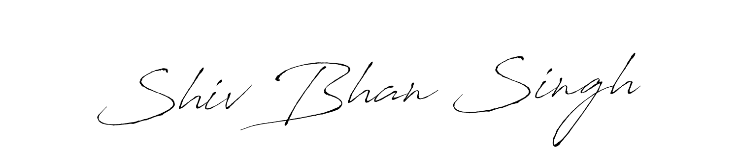 Use a signature maker to create a handwritten signature online. With this signature software, you can design (Antro_Vectra) your own signature for name Shiv Bhan Singh. Shiv Bhan Singh signature style 6 images and pictures png