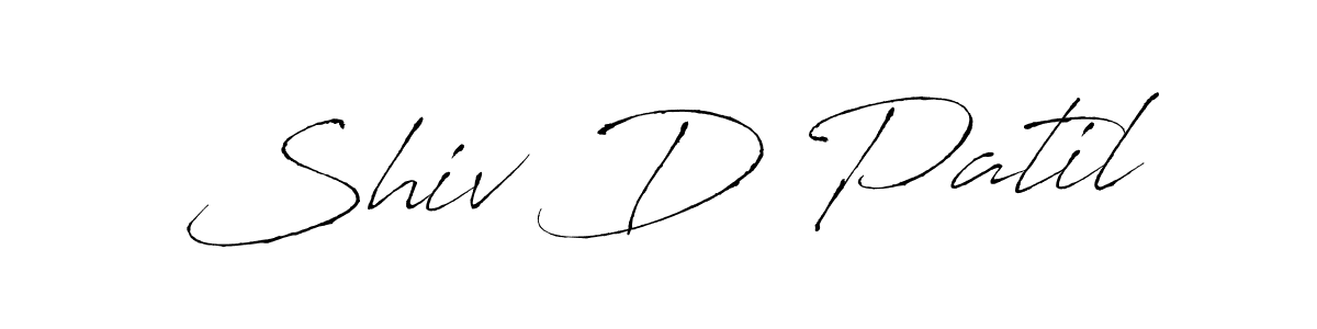 Shiv D Patil stylish signature style. Best Handwritten Sign (Antro_Vectra) for my name. Handwritten Signature Collection Ideas for my name Shiv D Patil. Shiv D Patil signature style 6 images and pictures png