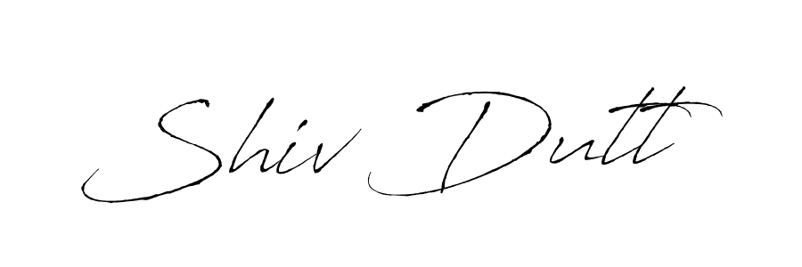 Make a beautiful signature design for name Shiv Dutt. Use this online signature maker to create a handwritten signature for free. Shiv Dutt signature style 6 images and pictures png
