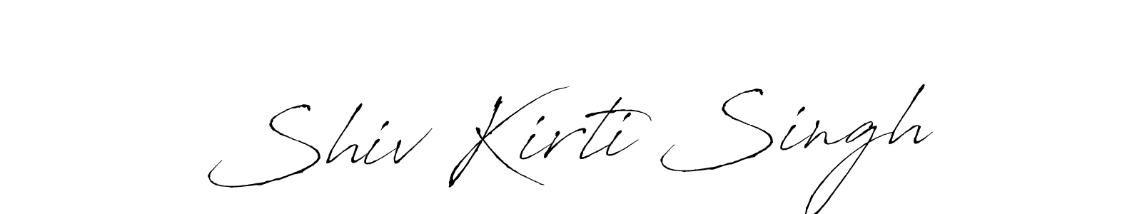 Antro_Vectra is a professional signature style that is perfect for those who want to add a touch of class to their signature. It is also a great choice for those who want to make their signature more unique. Get Shiv Kirti Singh name to fancy signature for free. Shiv Kirti Singh signature style 6 images and pictures png