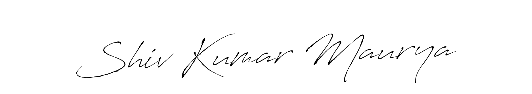 See photos of Shiv Kumar Maurya official signature by Spectra . Check more albums & portfolios. Read reviews & check more about Antro_Vectra font. Shiv Kumar Maurya signature style 6 images and pictures png