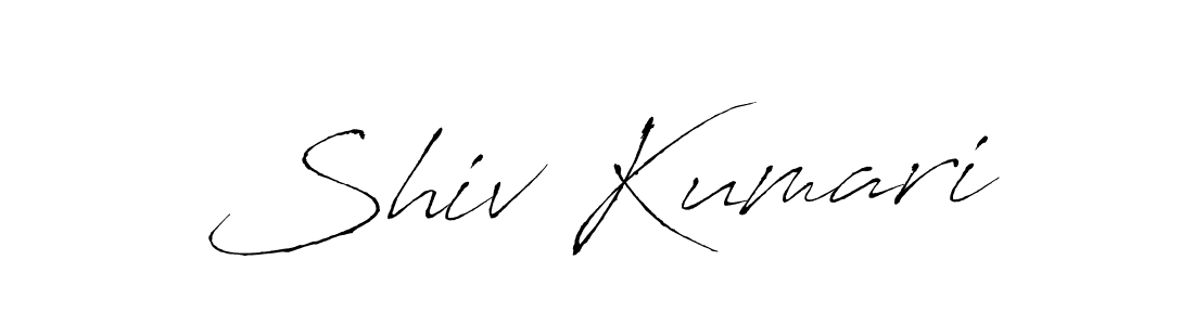 How to make Shiv Kumari signature? Antro_Vectra is a professional autograph style. Create handwritten signature for Shiv Kumari name. Shiv Kumari signature style 6 images and pictures png
