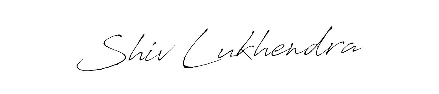 Design your own signature with our free online signature maker. With this signature software, you can create a handwritten (Antro_Vectra) signature for name Shiv Lukhendra. Shiv Lukhendra signature style 6 images and pictures png
