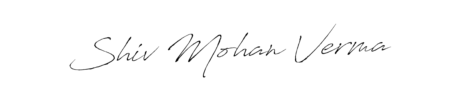 This is the best signature style for the Shiv Mohan Verma name. Also you like these signature font (Antro_Vectra). Mix name signature. Shiv Mohan Verma signature style 6 images and pictures png