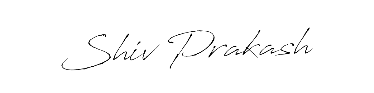 Design your own signature with our free online signature maker. With this signature software, you can create a handwritten (Antro_Vectra) signature for name Shiv Prakash. Shiv Prakash signature style 6 images and pictures png