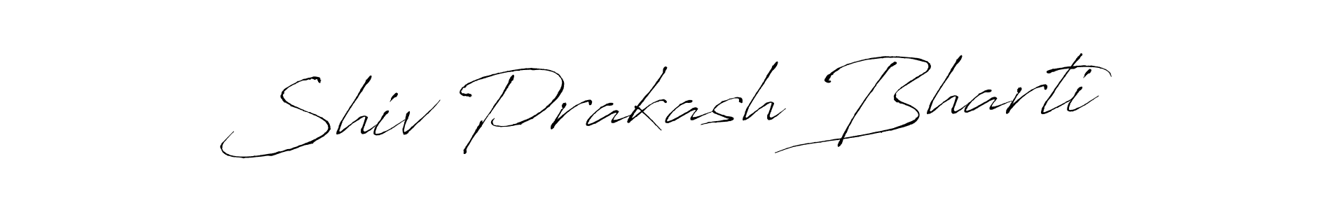 Shiv Prakash Bharti stylish signature style. Best Handwritten Sign (Antro_Vectra) for my name. Handwritten Signature Collection Ideas for my name Shiv Prakash Bharti. Shiv Prakash Bharti signature style 6 images and pictures png