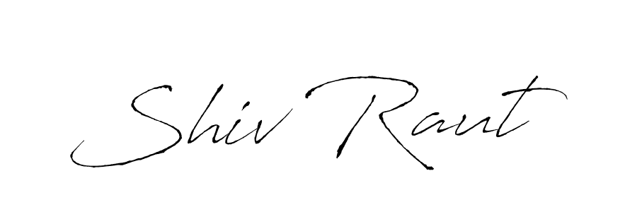 Use a signature maker to create a handwritten signature online. With this signature software, you can design (Antro_Vectra) your own signature for name Shiv Raut. Shiv Raut signature style 6 images and pictures png