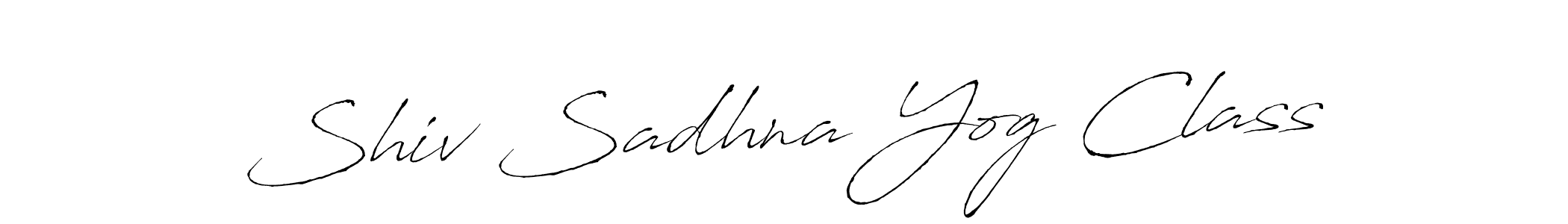 Make a short Shiv Sadhna Yog Class signature style. Manage your documents anywhere anytime using Antro_Vectra. Create and add eSignatures, submit forms, share and send files easily. Shiv Sadhna Yog Class signature style 6 images and pictures png