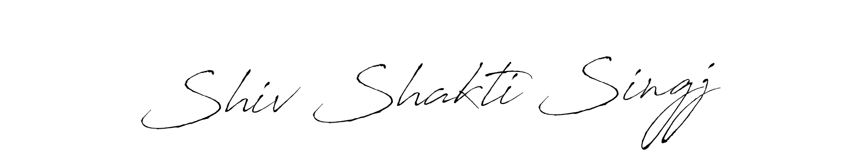 Also we have Shiv Shakti Singj name is the best signature style. Create professional handwritten signature collection using Antro_Vectra autograph style. Shiv Shakti Singj signature style 6 images and pictures png