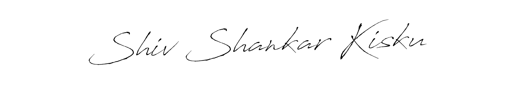 Antro_Vectra is a professional signature style that is perfect for those who want to add a touch of class to their signature. It is also a great choice for those who want to make their signature more unique. Get Shiv Shankar Kisku name to fancy signature for free. Shiv Shankar Kisku signature style 6 images and pictures png