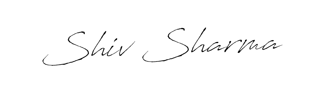 The best way (Antro_Vectra) to make a short signature is to pick only two or three words in your name. The name Shiv Sharma include a total of six letters. For converting this name. Shiv Sharma signature style 6 images and pictures png