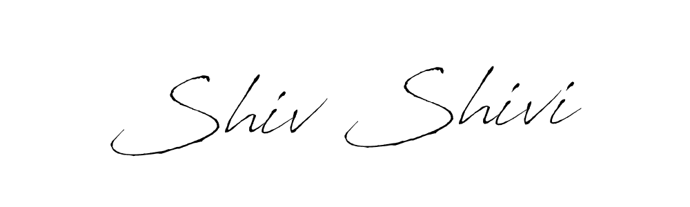 How to make Shiv Shivi name signature. Use Antro_Vectra style for creating short signs online. This is the latest handwritten sign. Shiv Shivi signature style 6 images and pictures png