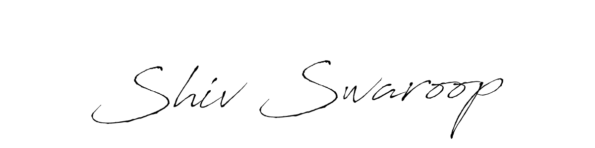 Make a beautiful signature design for name Shiv Swaroop. With this signature (Antro_Vectra) style, you can create a handwritten signature for free. Shiv Swaroop signature style 6 images and pictures png