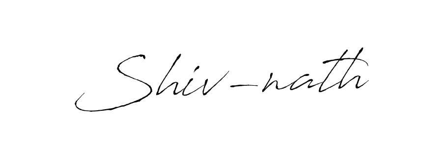 Use a signature maker to create a handwritten signature online. With this signature software, you can design (Antro_Vectra) your own signature for name Shiv-nath. Shiv-nath signature style 6 images and pictures png