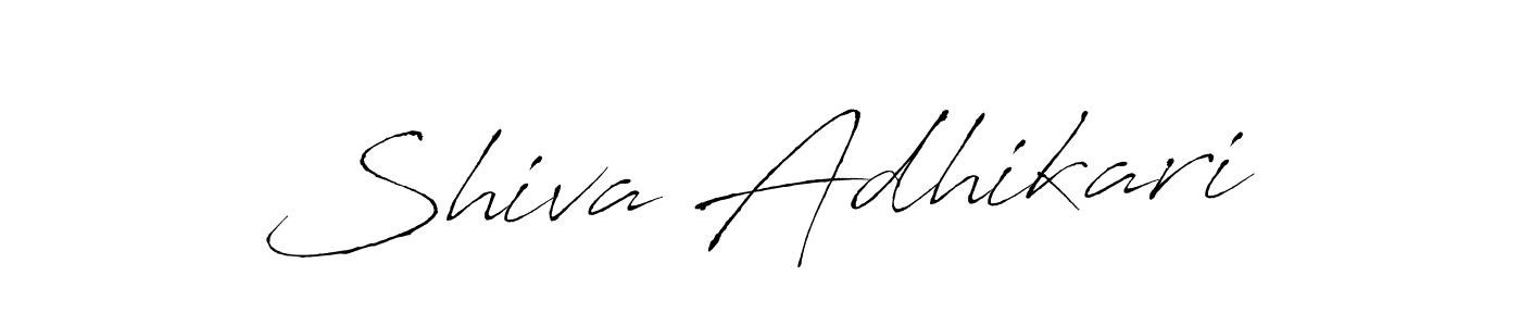 Also You can easily find your signature by using the search form. We will create Shiva Adhikari name handwritten signature images for you free of cost using Antro_Vectra sign style. Shiva Adhikari signature style 6 images and pictures png