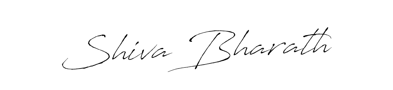 How to make Shiva Bharath signature? Antro_Vectra is a professional autograph style. Create handwritten signature for Shiva Bharath name. Shiva Bharath signature style 6 images and pictures png